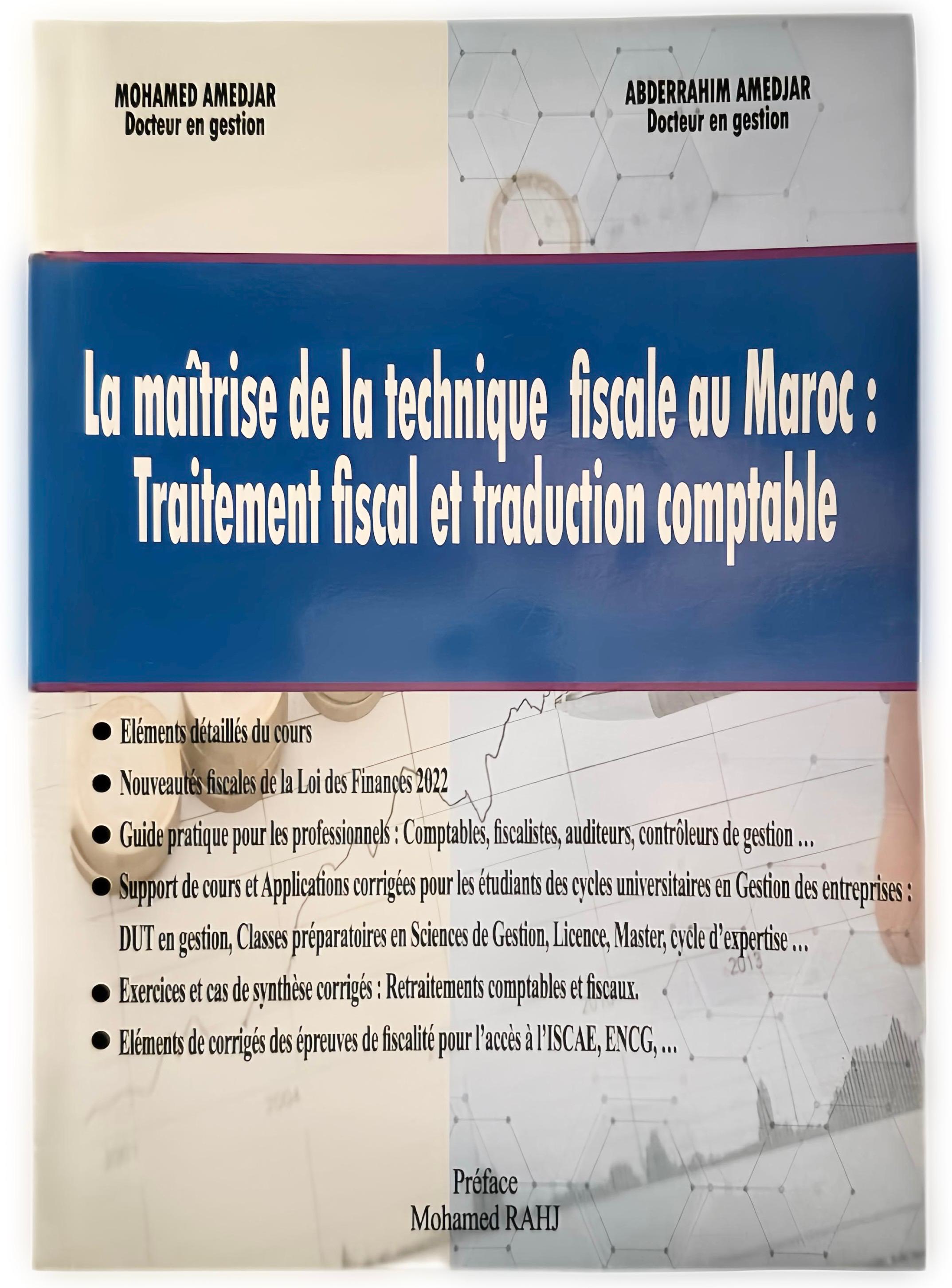 La maîtrise de la technique fiscale  au Maroc