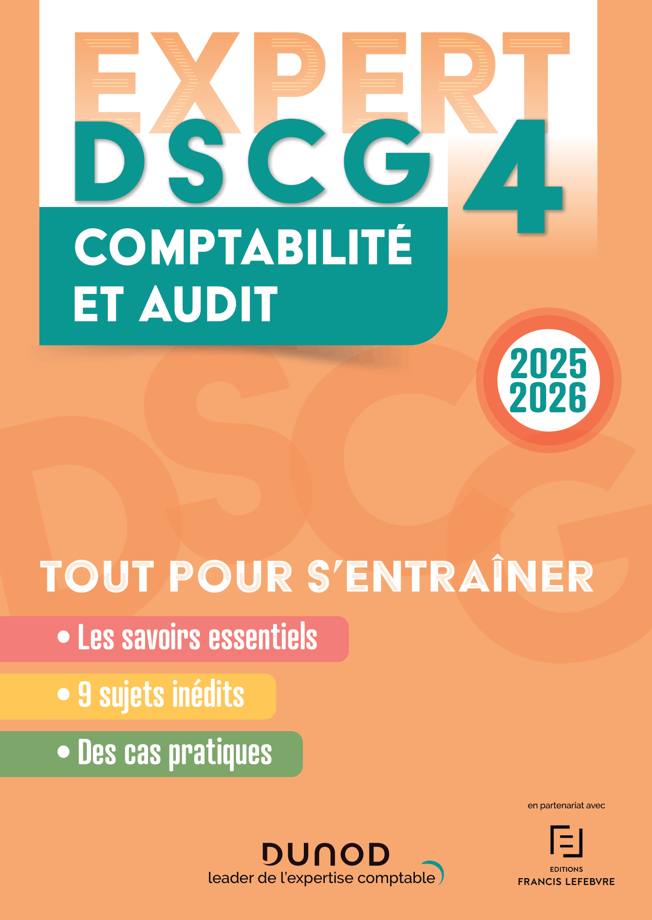EXPERT DSCG 4 – Comptabilité et audit – (2025/2026)