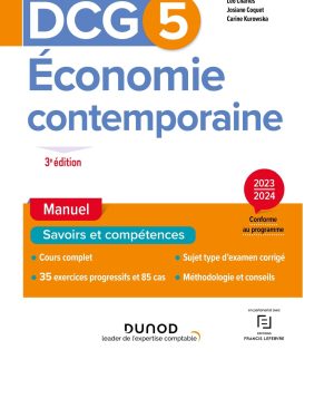 DCG 5 – Économie contemporaine – 3e édition (2023-2024) – E-book PDF