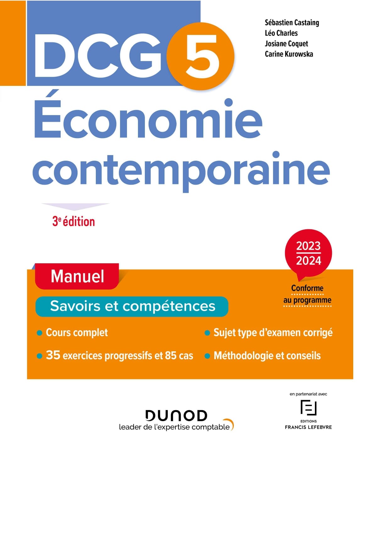 DCG 5 – Économie contemporaine – 3e édition (2023-2024) – E-book PDF