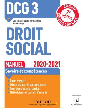 DCG 3 – Droit social (2e édition) – E-book PDF