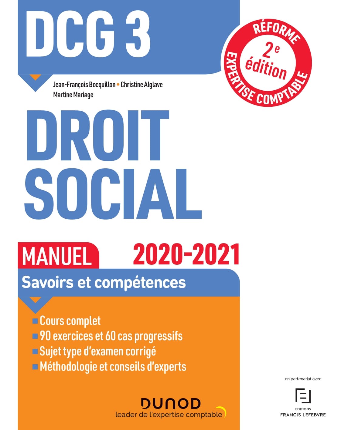 DCG 3 – Droit social (2e édition) – E-book PDF