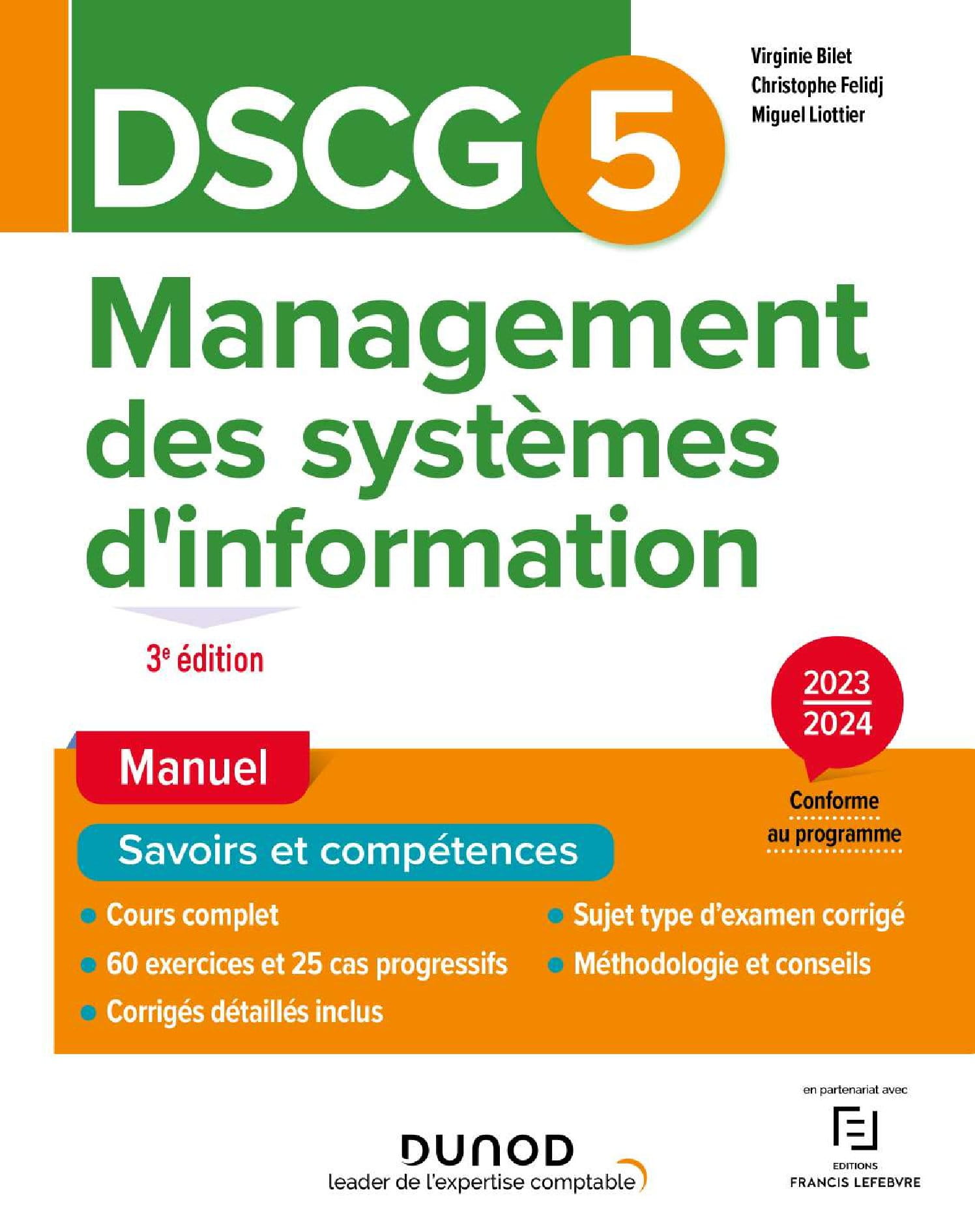 DSCG 5 – Management des systèmes d’information – E-book (PDF)